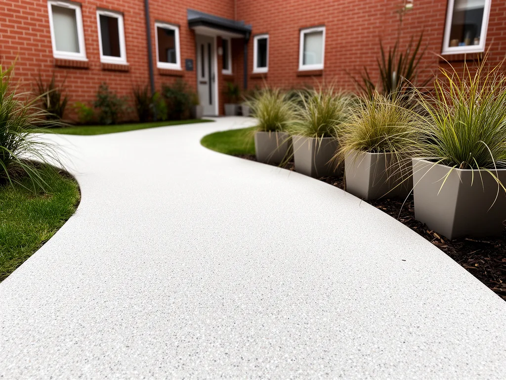 Spray-On Resurfacing, completed concrete surface